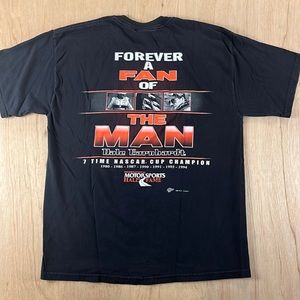 NASCAR Dale Earnhardt Graphic T Shirt Large Hall of Fame Legend Winners Choice